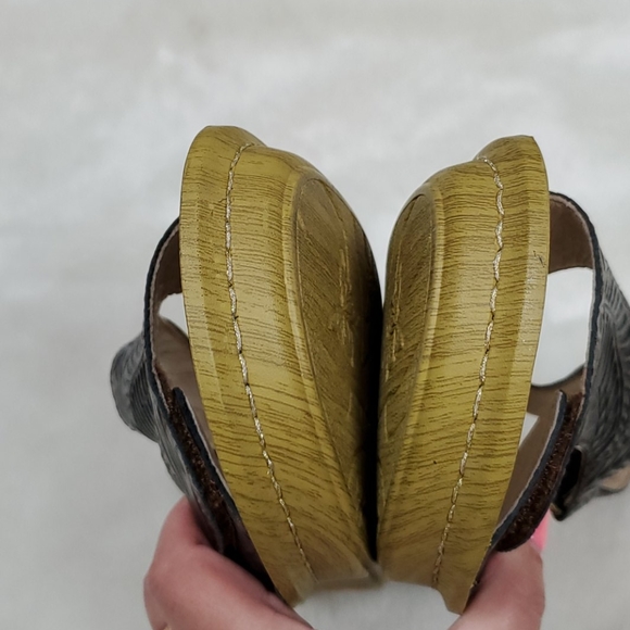 Alegria leather upper sandals velcro size 37 - Picture 9 of 10